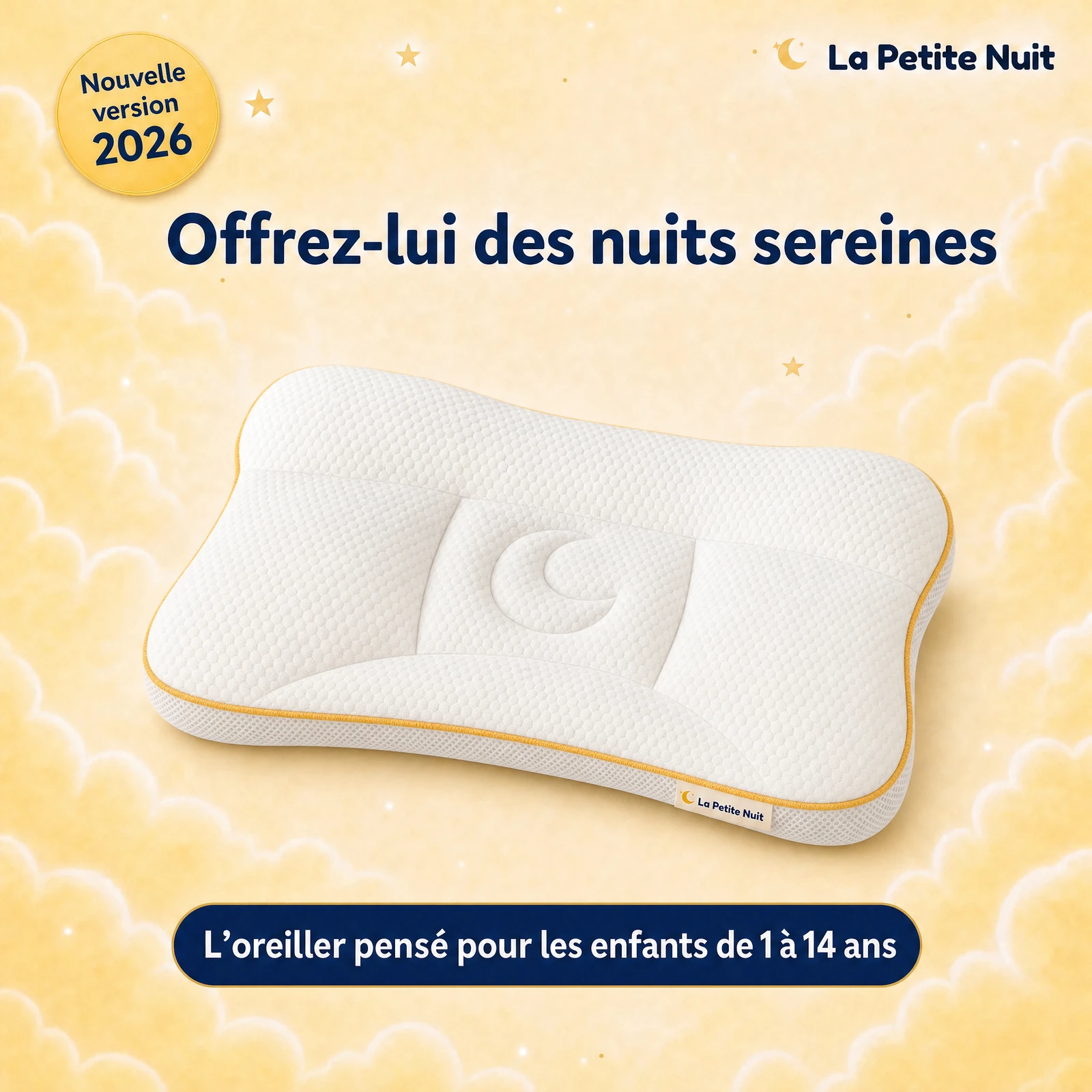 L’oreiller La Petite Nuit, nouvelle version 2026